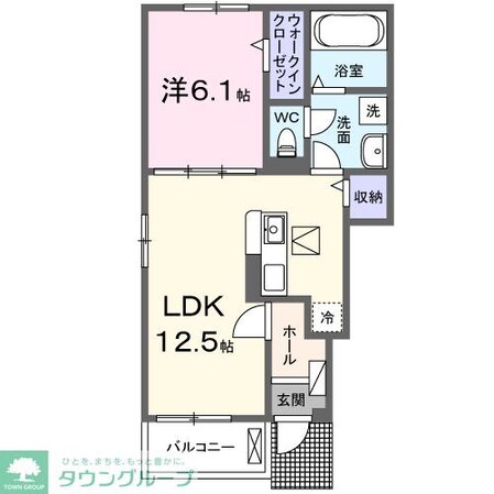 シャーロットタウンVIの物件間取画像